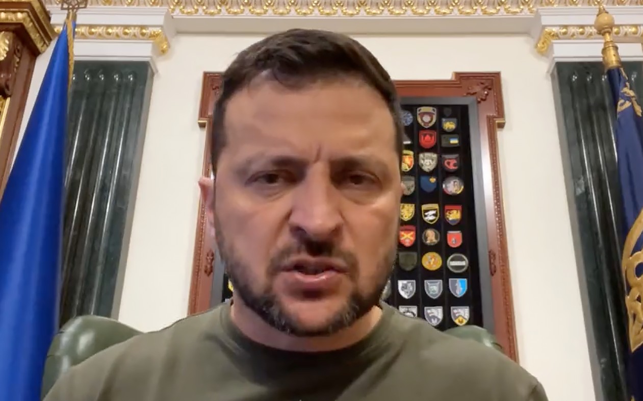 Zelenszkij közölte, hogy nem fog történelmi sz@rságokról beszélni Putyinnal